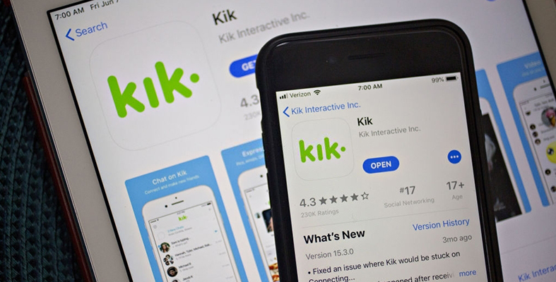 kik- most dangerous social media apps