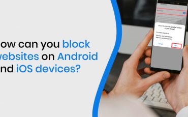 How can you block websites on Android and iOS devices