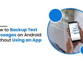 how to backup text messages on android