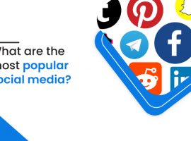 What are the most popular social media?