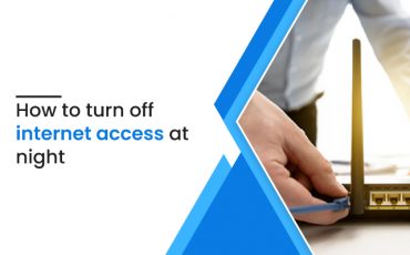 How to turn off internet access at night