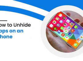 how to unhide apps on an iPhone