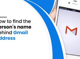 How To Find The Person Name Behind Gmail Address