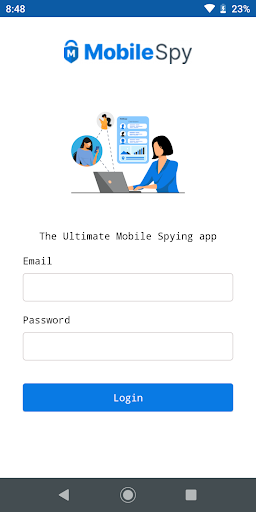 MobileSpy Log in