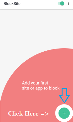 add sites on blocksite to bock website on Android