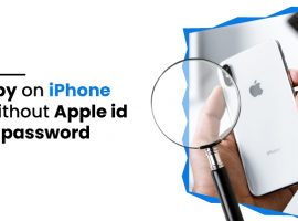 How to spy on iPhone without Apple id and password?