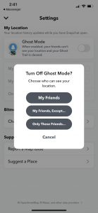 How to see My Location on Snapchat?